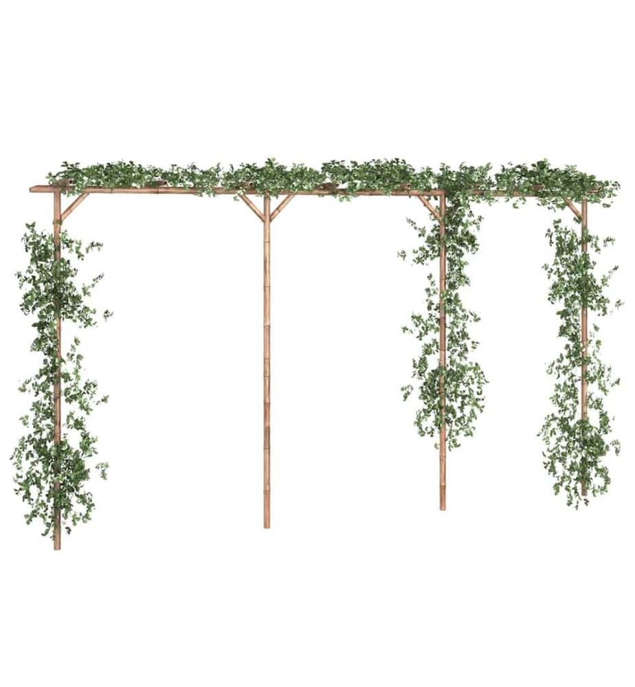 Pergola Bambus 385x40x205 cm