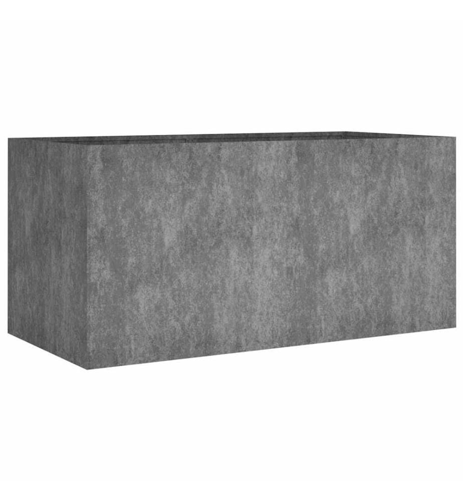Jardinière 80x40x40 cm acier corten