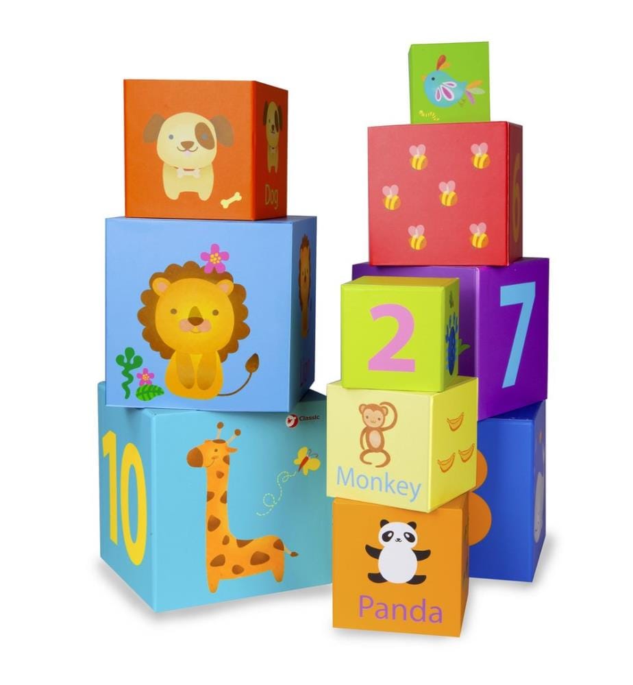 Classic World Stacking cubes | DeinDeal
