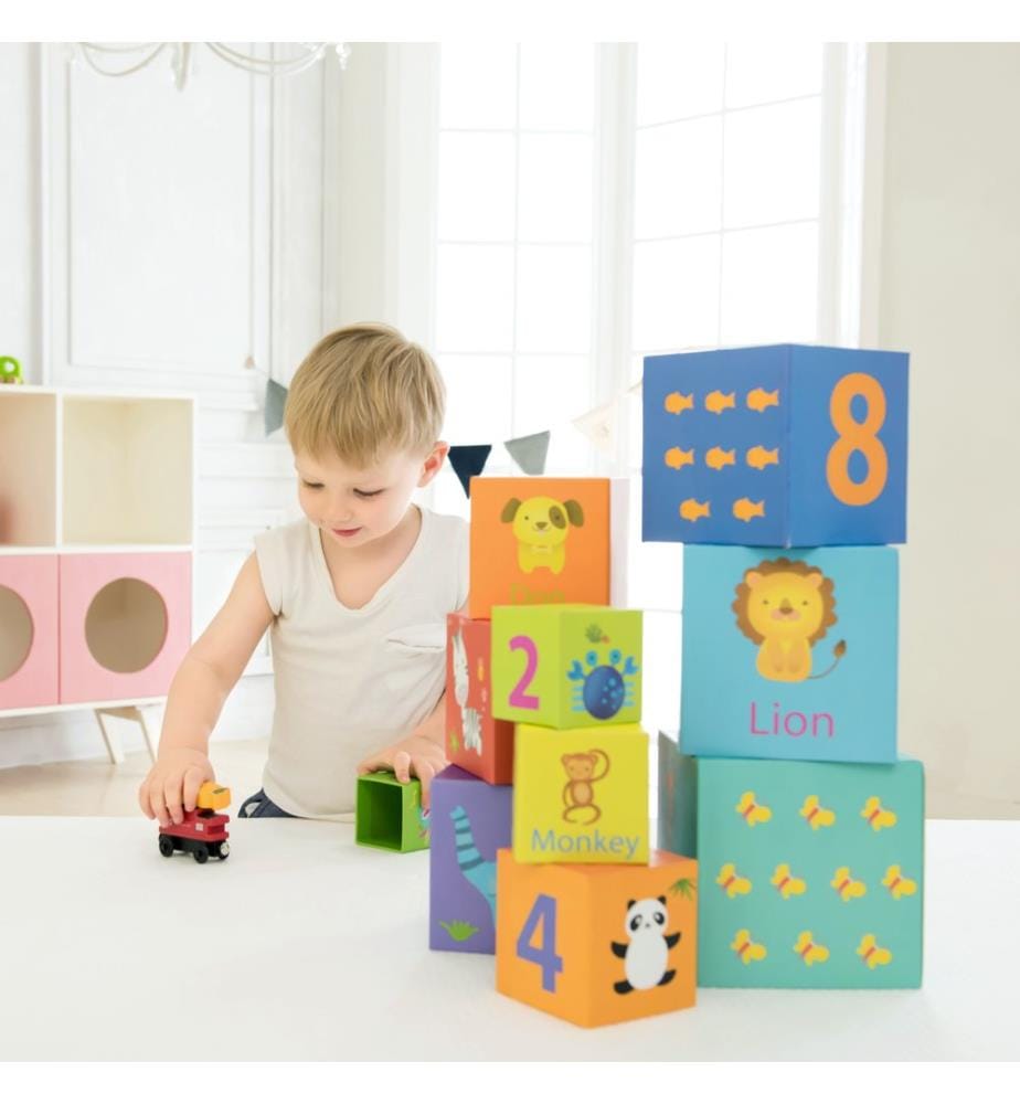 Classic World Stacking cubes | DeinDeal