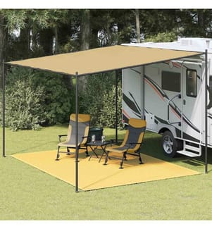 Zeltteppich 300x400 cm Beige