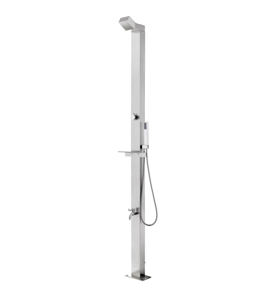 Gartendusche 220 cm Edelstahl