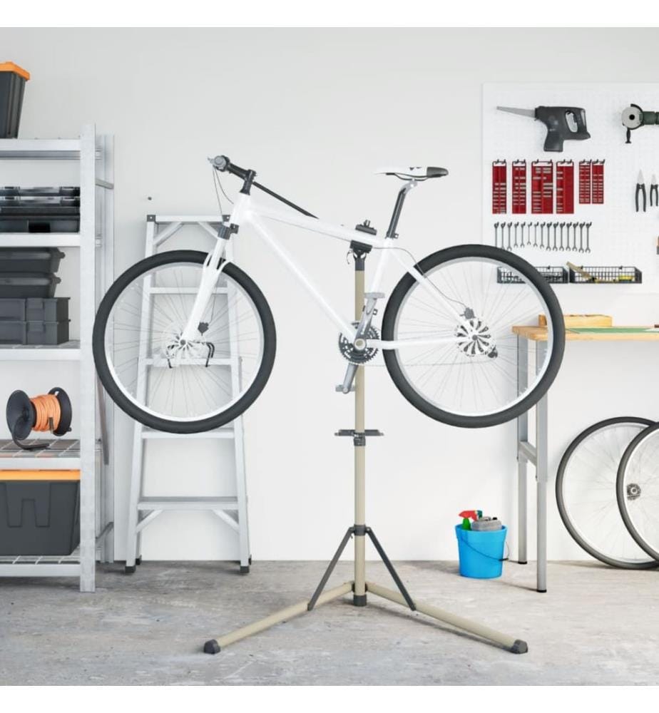 Support de réparation de vélo pliable réglable 102-160 cm
