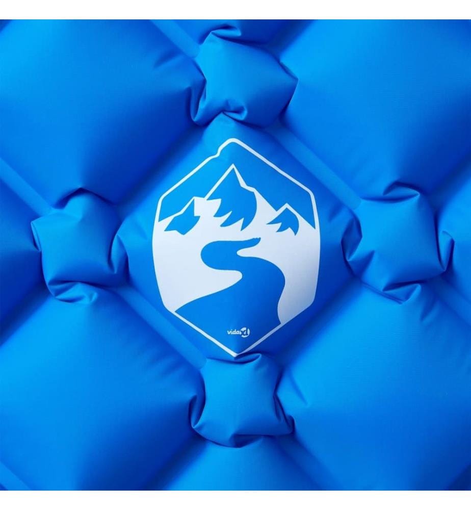Aufblasbare Isomatte Blau 190x58x6 cm