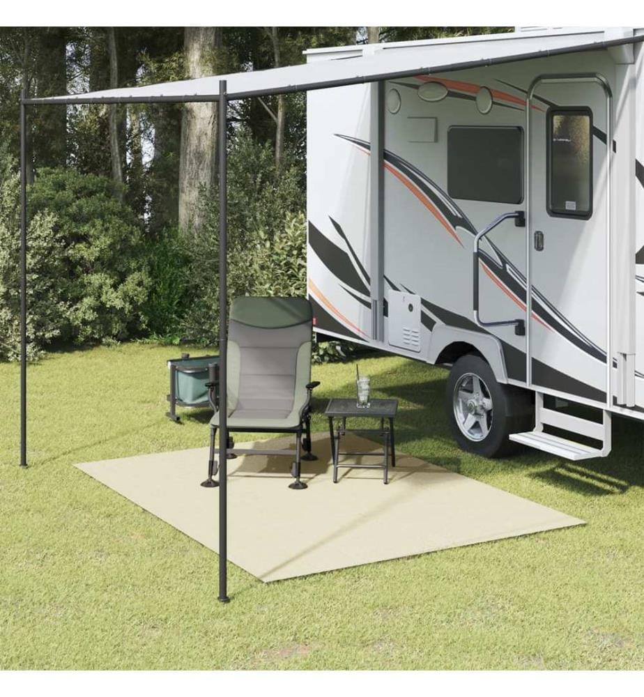 Zeltteppich Creme 4x2 m