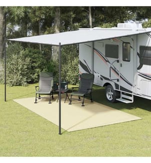 Zeltteppich Creme 4,5x2,5 m