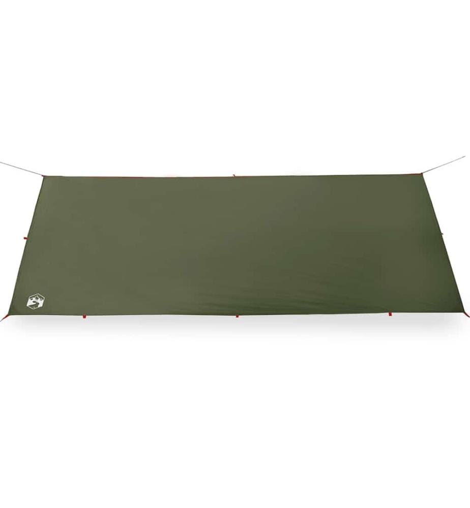 Bâche de camping vert olive 506x306 cm imperméable