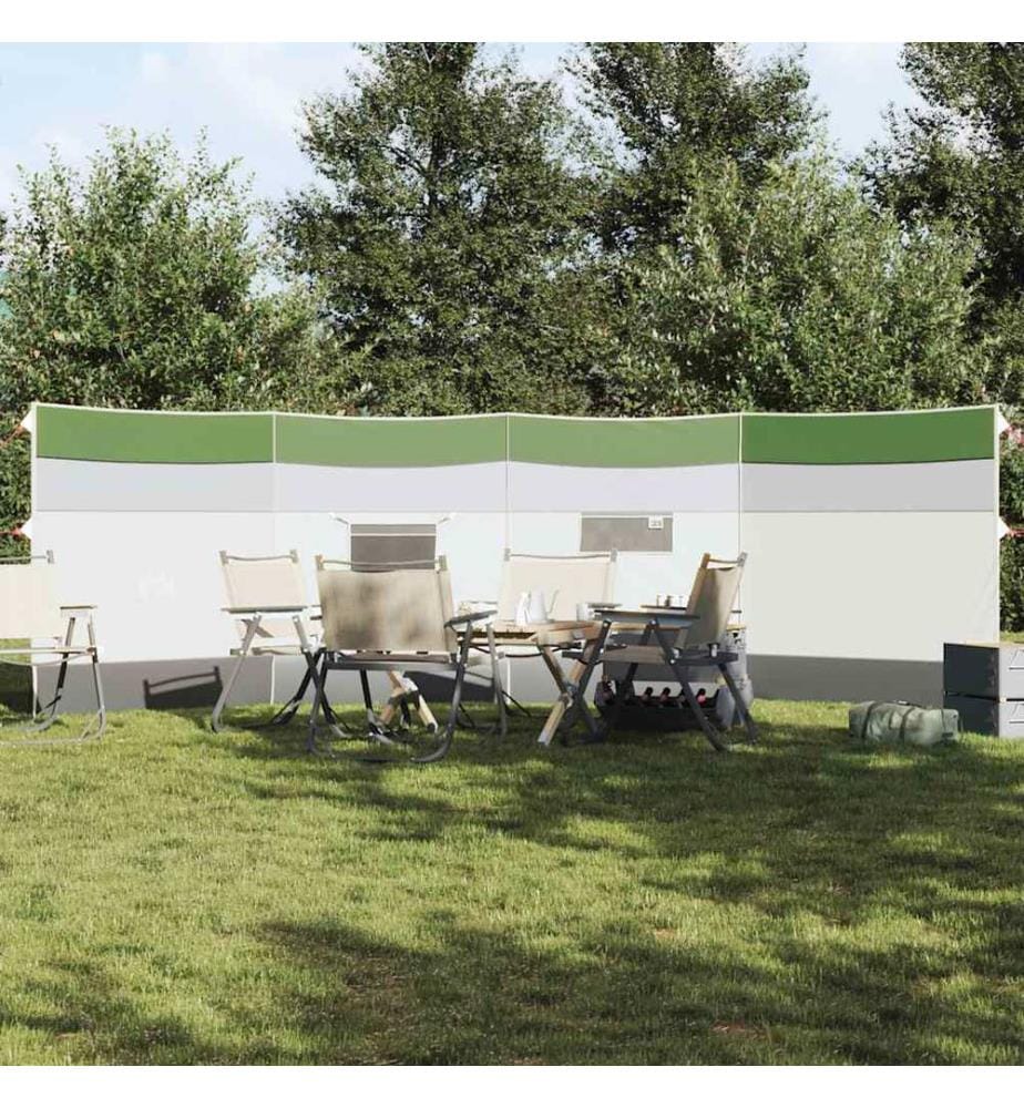 Camping-Windschutz Grün 510x153 cm Wasserdicht