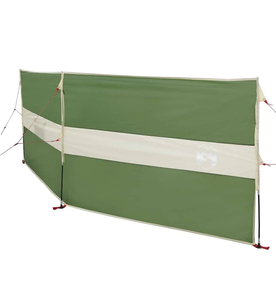Camping-Windschutz Grün 344x120 cm Wasserdicht