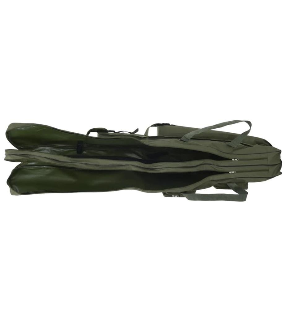 Sac de canne à pêche vert foncé 150 cm tissu oxford