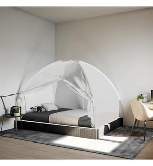 Moskito-Netzzelt Mongolisch 220 Mesh Weiss 200x150x140 cm
