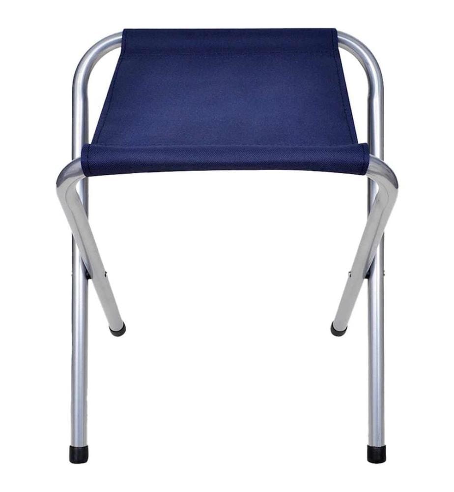 Ensemble de table pliable de camping et 4 tabourets 120x60 cm