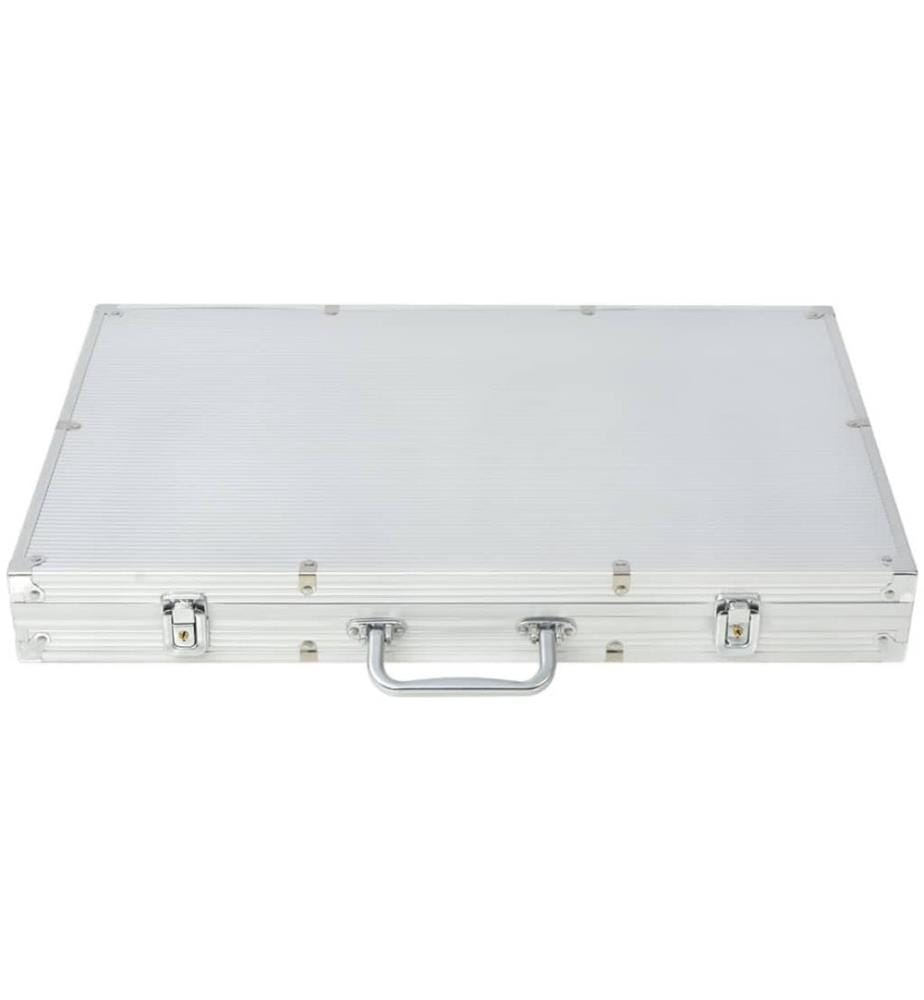 Poker Set mit 1.000 Chips Aluminium