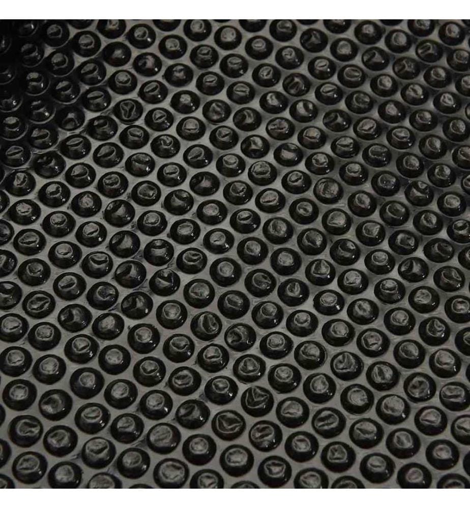 Treibende Pool Solarfolie rechtecking 6 x 4 m Pools, Schwarz