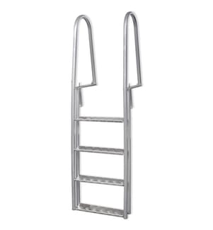 Échelle de piscine/quai à 4 marches Aluminium 167 cm