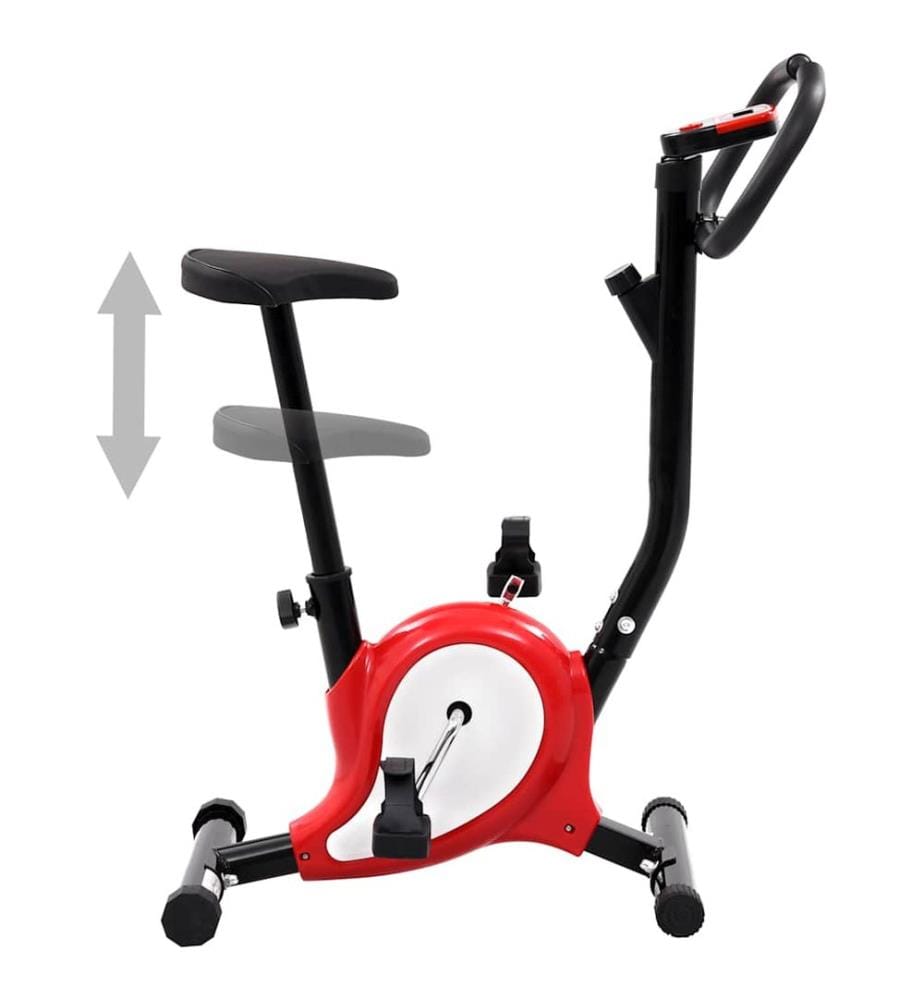 Heimtrainer mit Riemenantrieb Rot