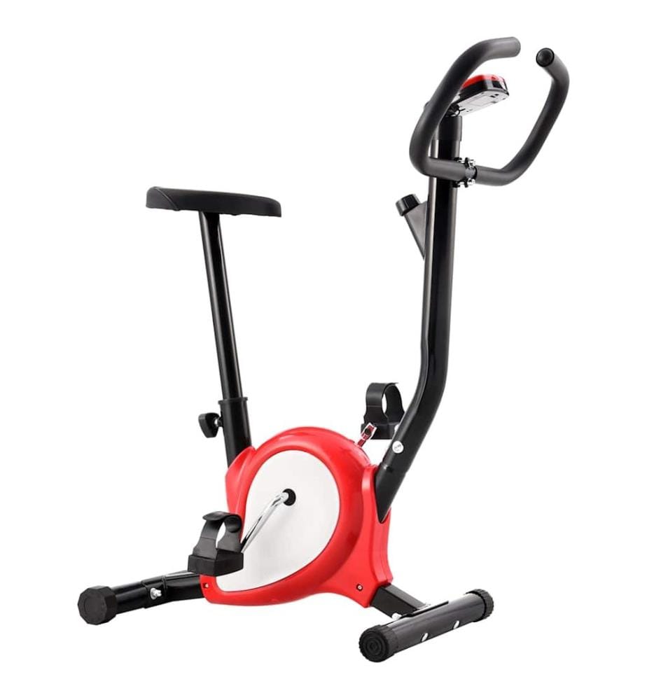 Heimtrainer mit Riemenantrieb Rot