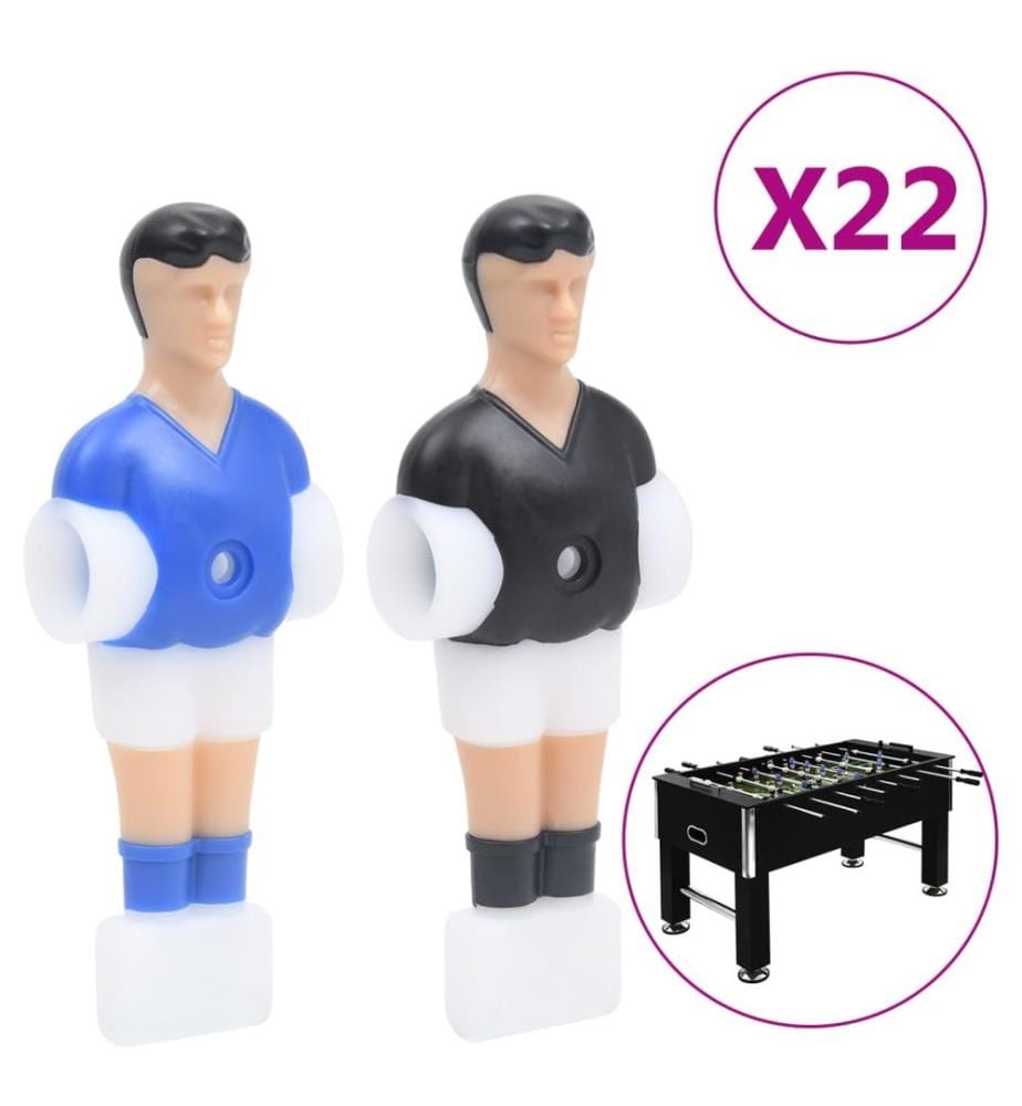 Tischfussball-Spieler 22 Stk. für 12,7 mm Stange