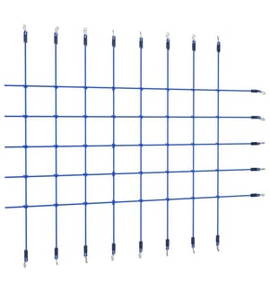 Kletternetz 200x150 cm Blau