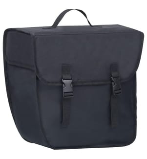 Fahrradtasche für Gepäckträger Wasserdicht 21 L Schwarz