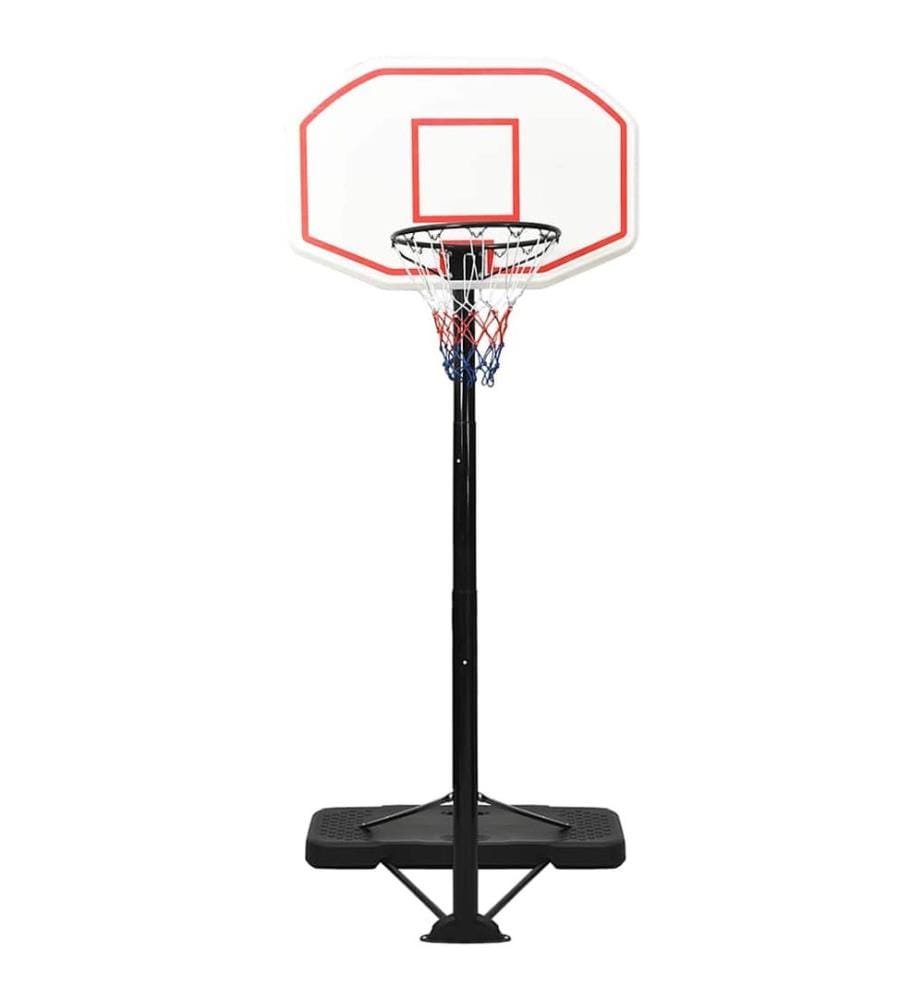 Support de basket-ball Blanc 258-363 cm Polyéthylène