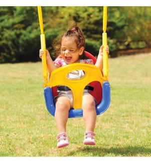 3-in-1-Schaukelsitz für Kinder 29x40x39,5 cm Polypropylen