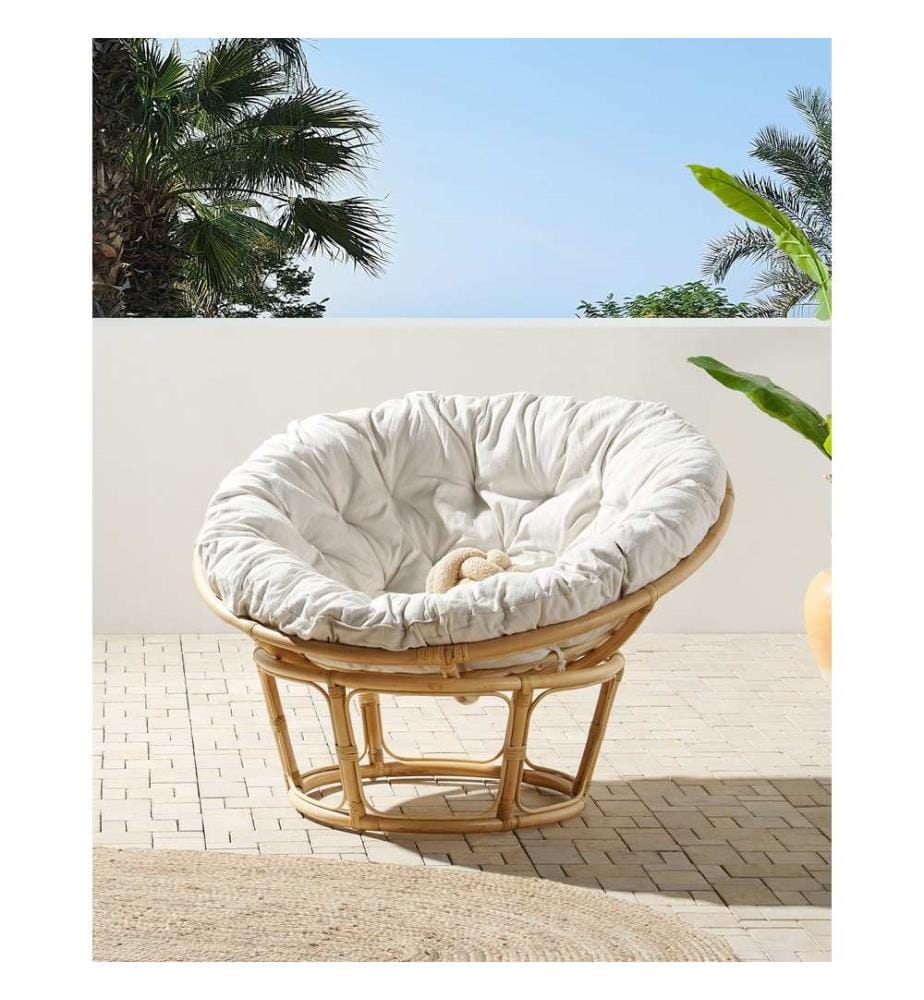 Gartenstuhl SALVO Rattan Naturfarben