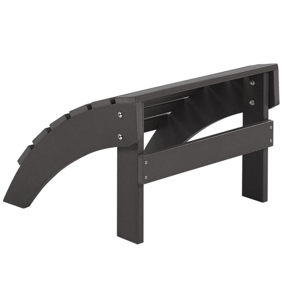 Garten Fusshocker ADIRONDACK Dunkelgrau