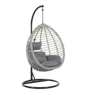 Fauteuil suspendu avec support TOLLO Gris