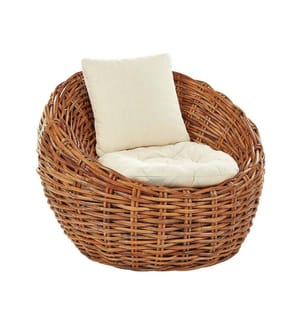 Sedia da giardino LERICI Rattan Naturale