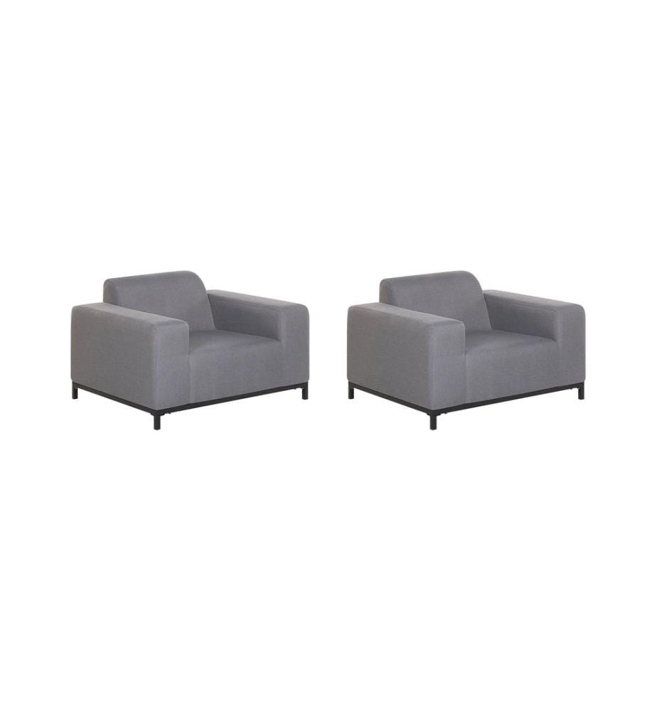Sessel ROVIGO Stoff Grau