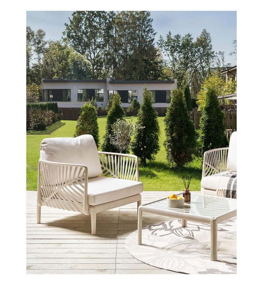 Gartensessel SATURNIA Hellbeige