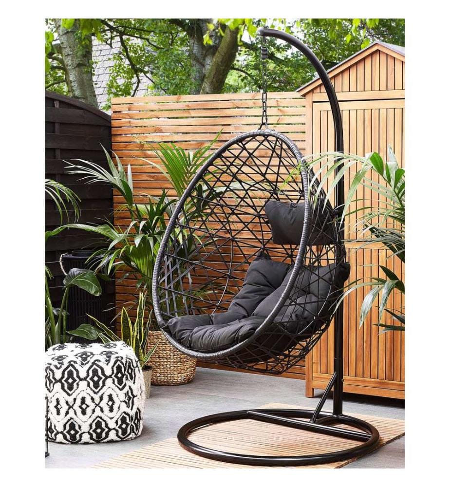 Fauteuil suspendu avec support ALATRI Noir