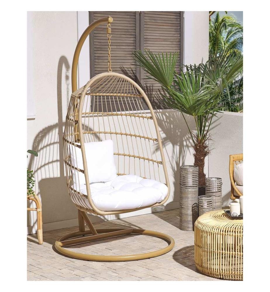 Fauteuil suspendu avec support ALLERA Beige