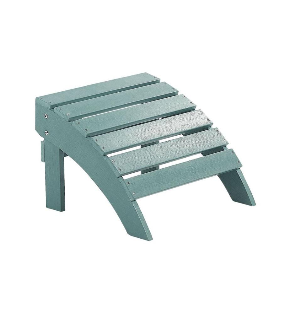 Pouf de jardin ADIRONDACK Turquoise
