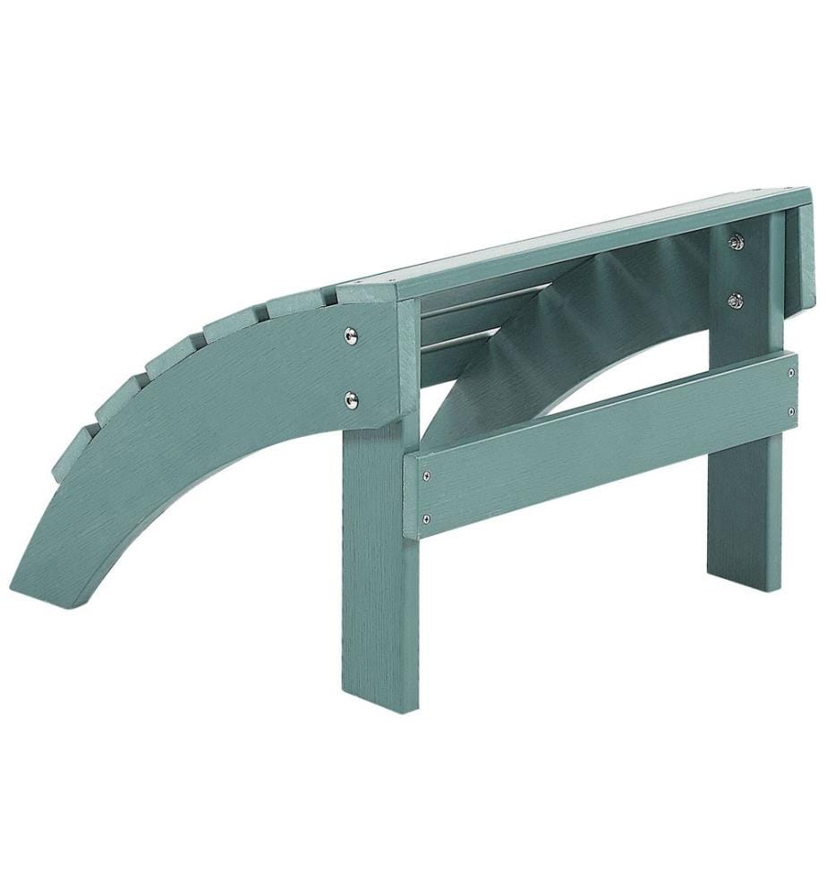 Pouf de jardin ADIRONDACK Turquoise