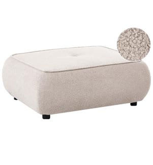 Ottoman SALLA Boucle Beige