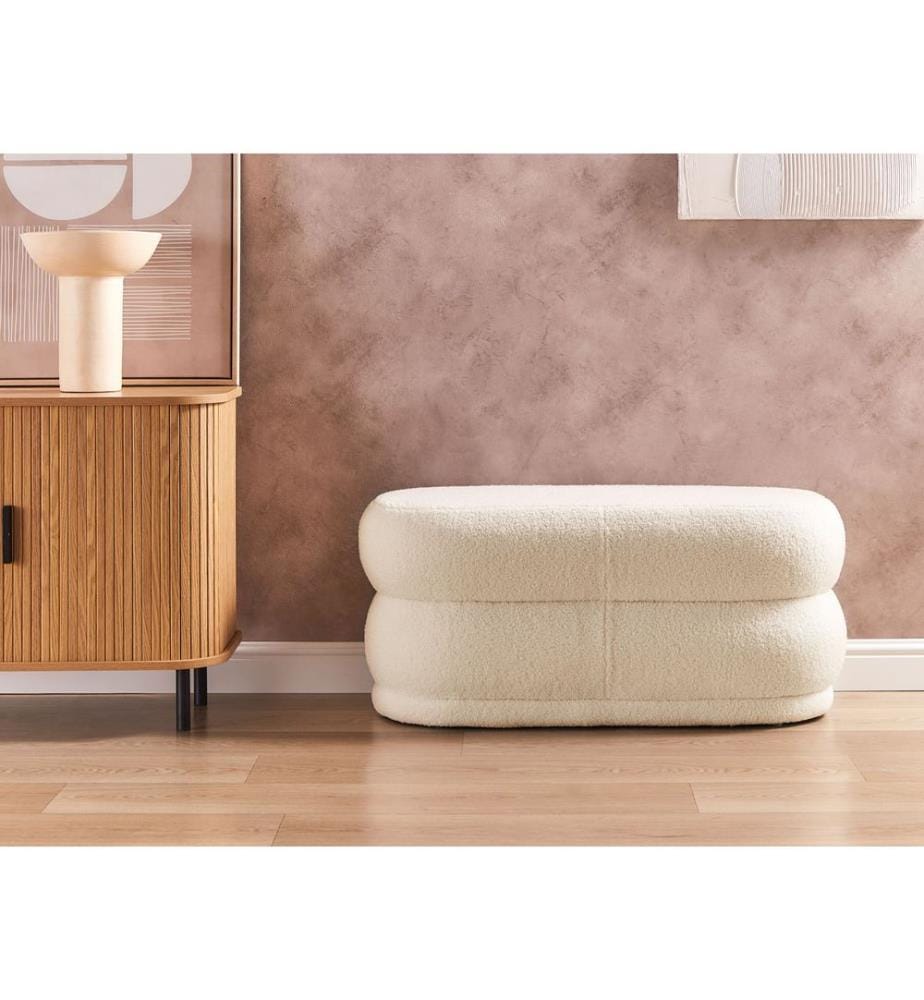 Bench ELLENDALE Boucle Off-White