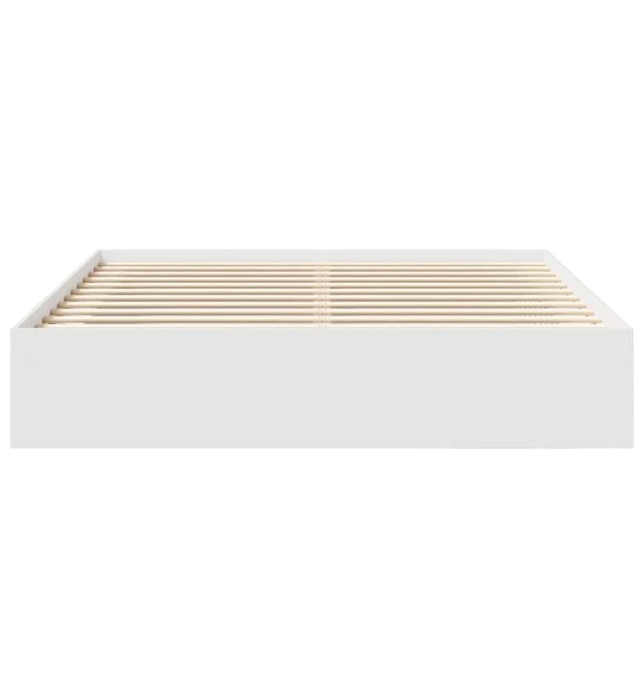Bettgestell Weiss 200x200 cm