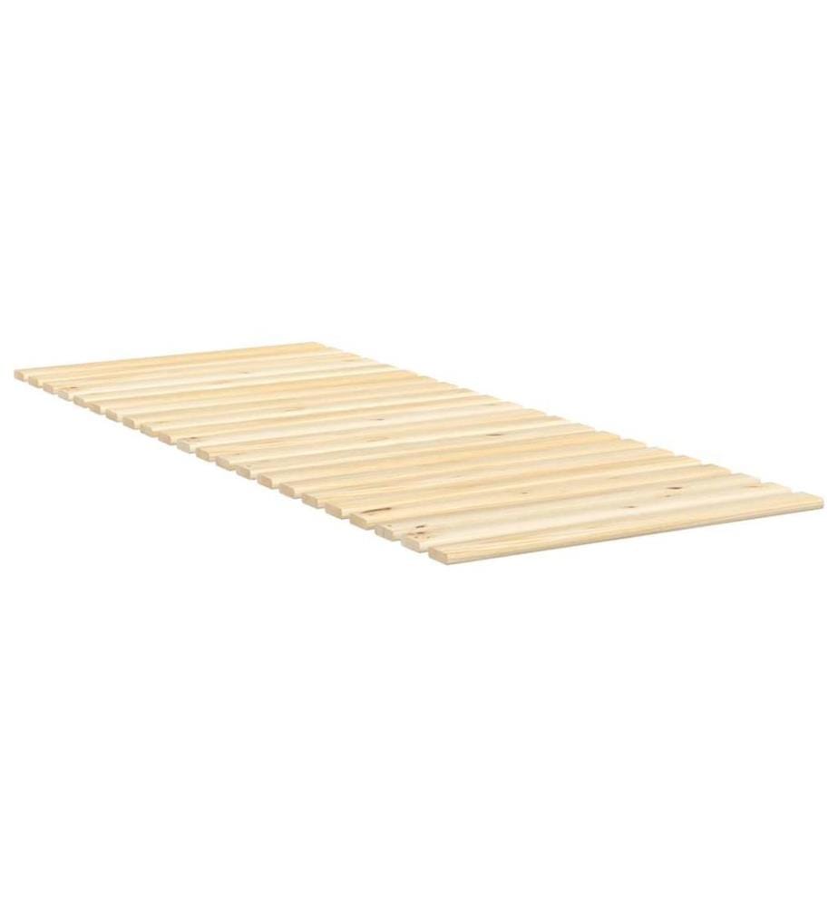 Lattes de lit 80x200 cm bois de pin massif