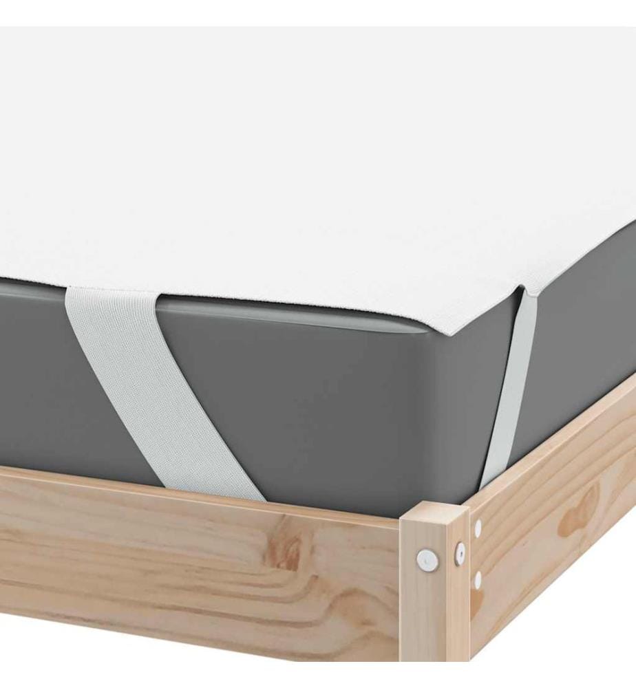 Protège-matelas blanc 180x220 cm imperméable