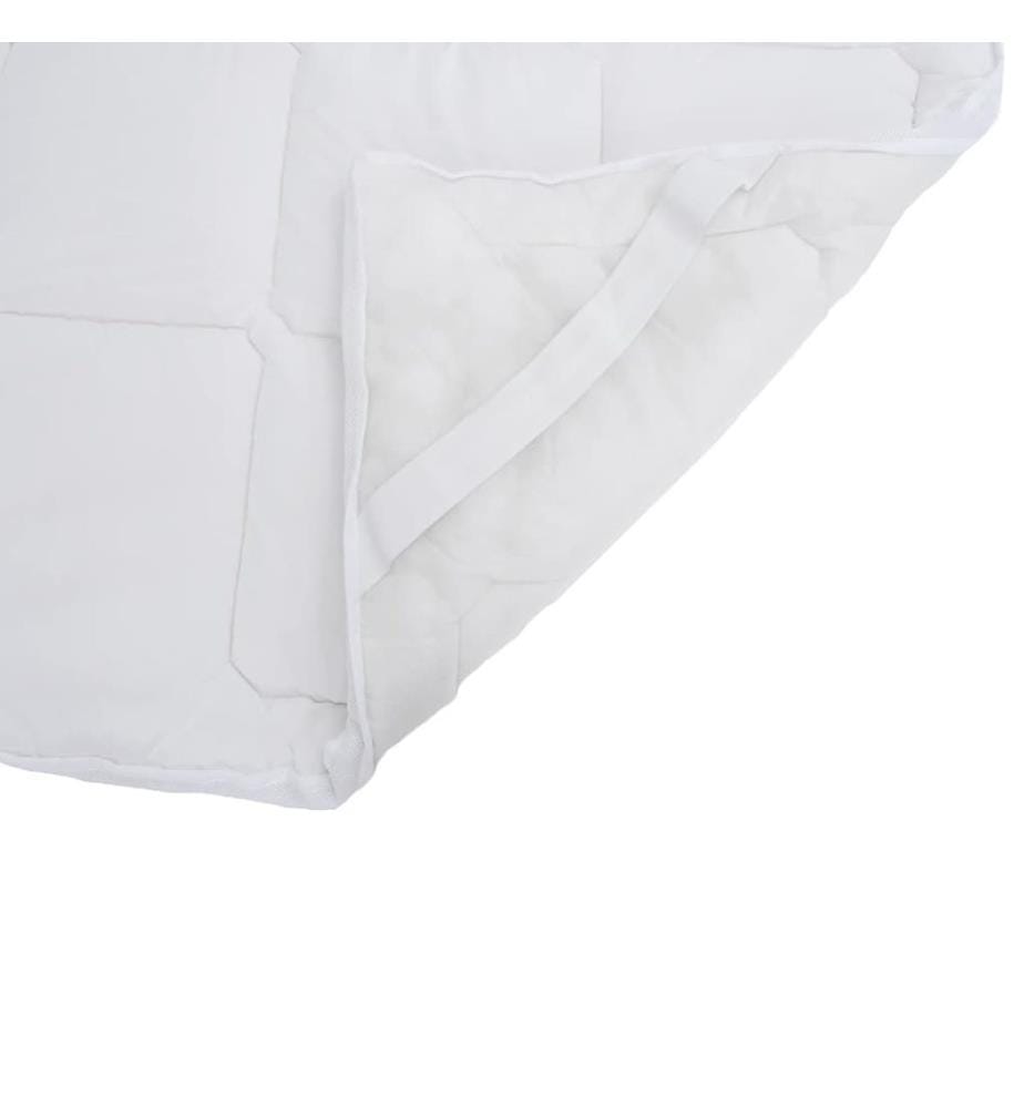 Protège-matelas blanc 100x200 cm