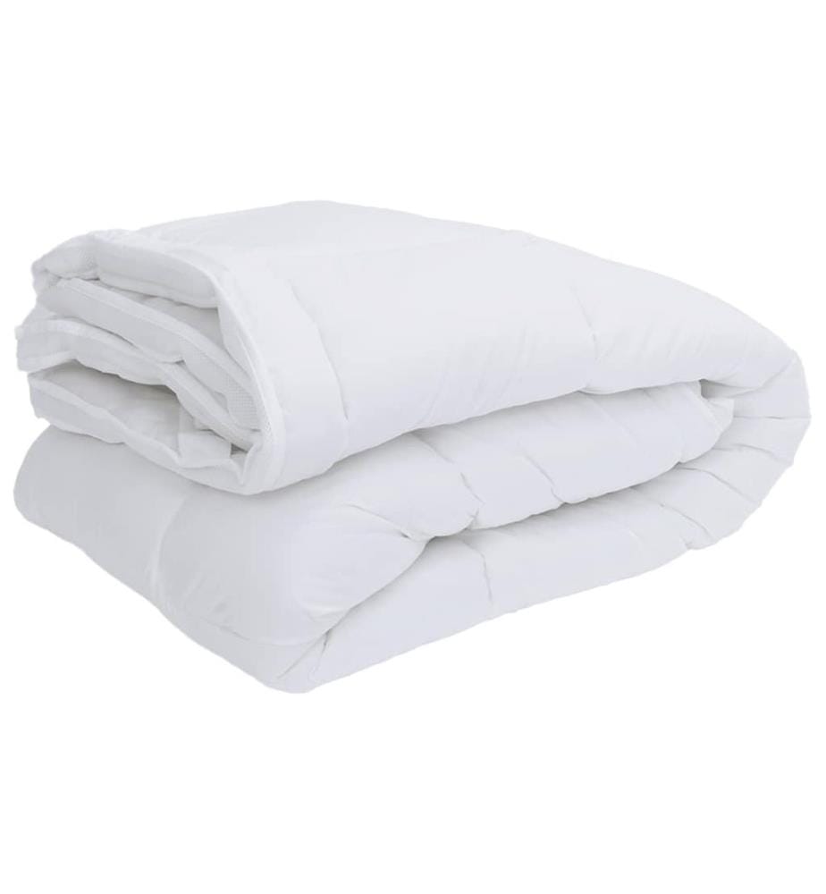 Protège-matelas blanc 140x200 cm