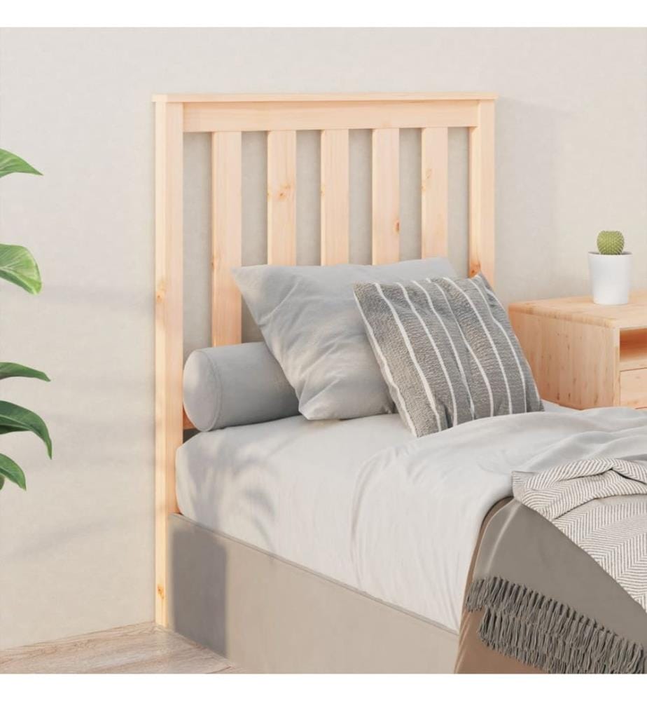 Tête de lit 81x6x101 cm Bois massif de pin