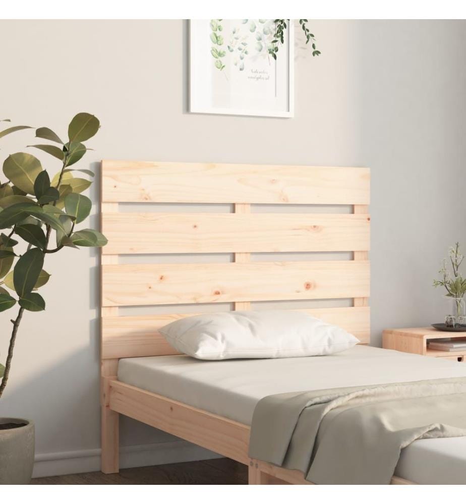Tête de lit 75x3x80 cm Bois massif de pin