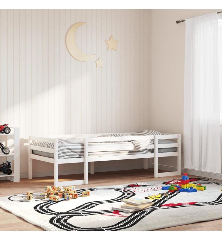 Cadre de lit pour enfants sans matelas 90x200 cm pin massif