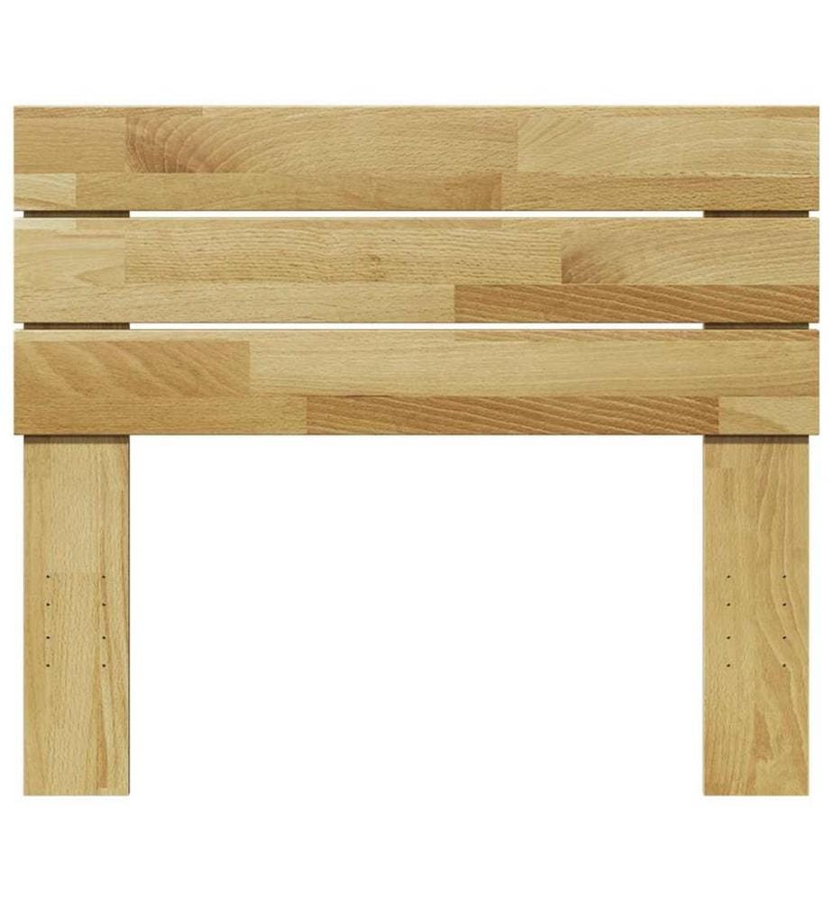 Kopfteil 80 cm Massivholz Eiche