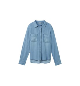 Bluse - Clean Mid Stone Blue Denim