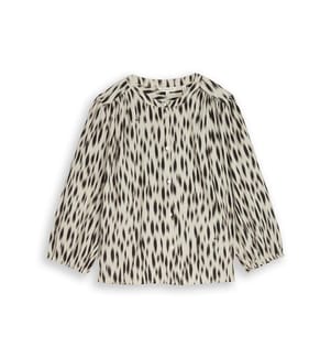 Blouse - Beige et Noir