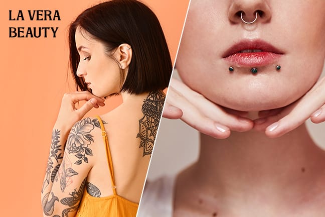 Piercing oder Tattoo nach Wahl